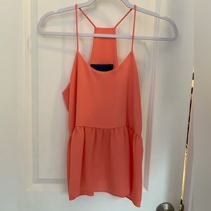 Peplum tank from Francesca’s.